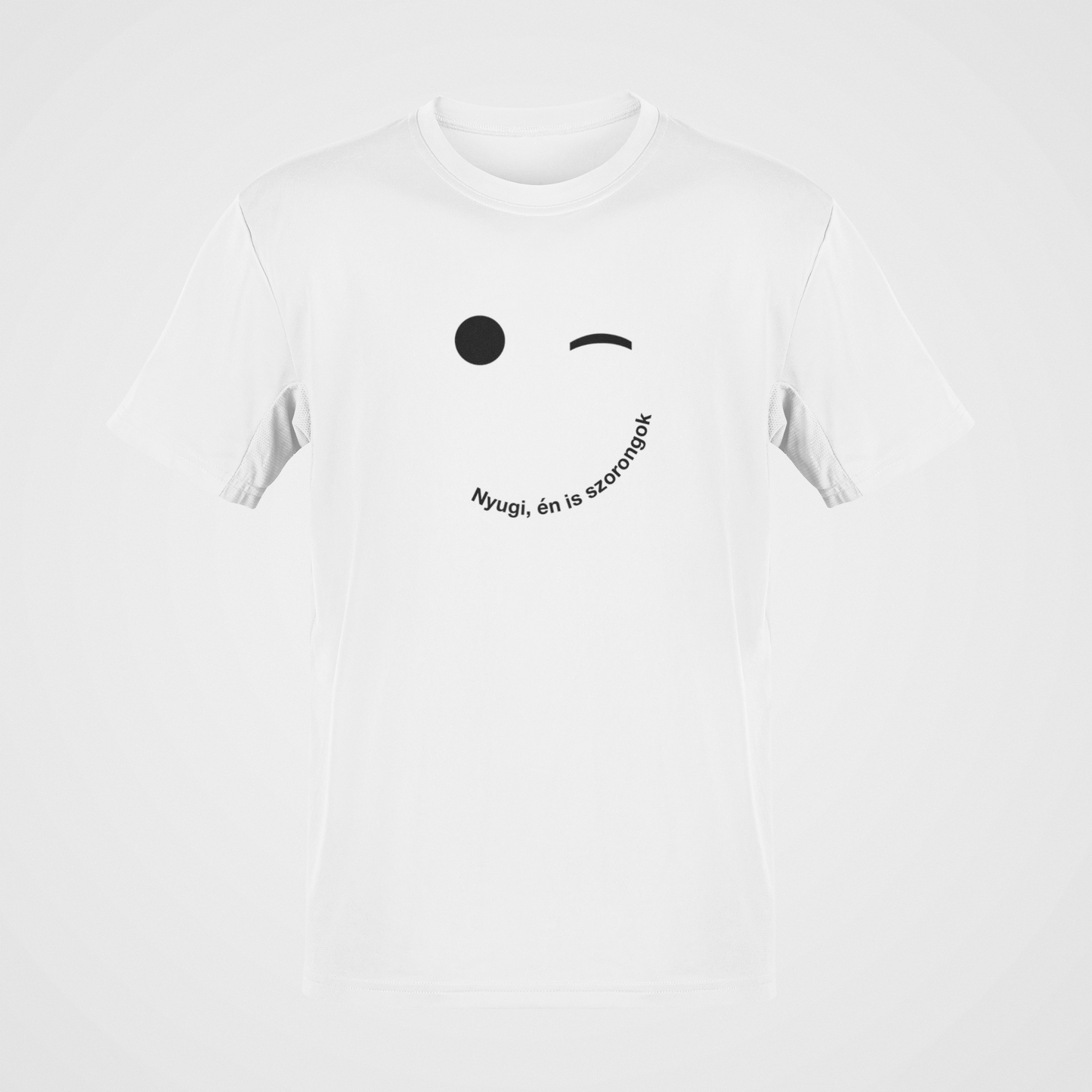 Nyugi, én is szorongok klasszikus póló