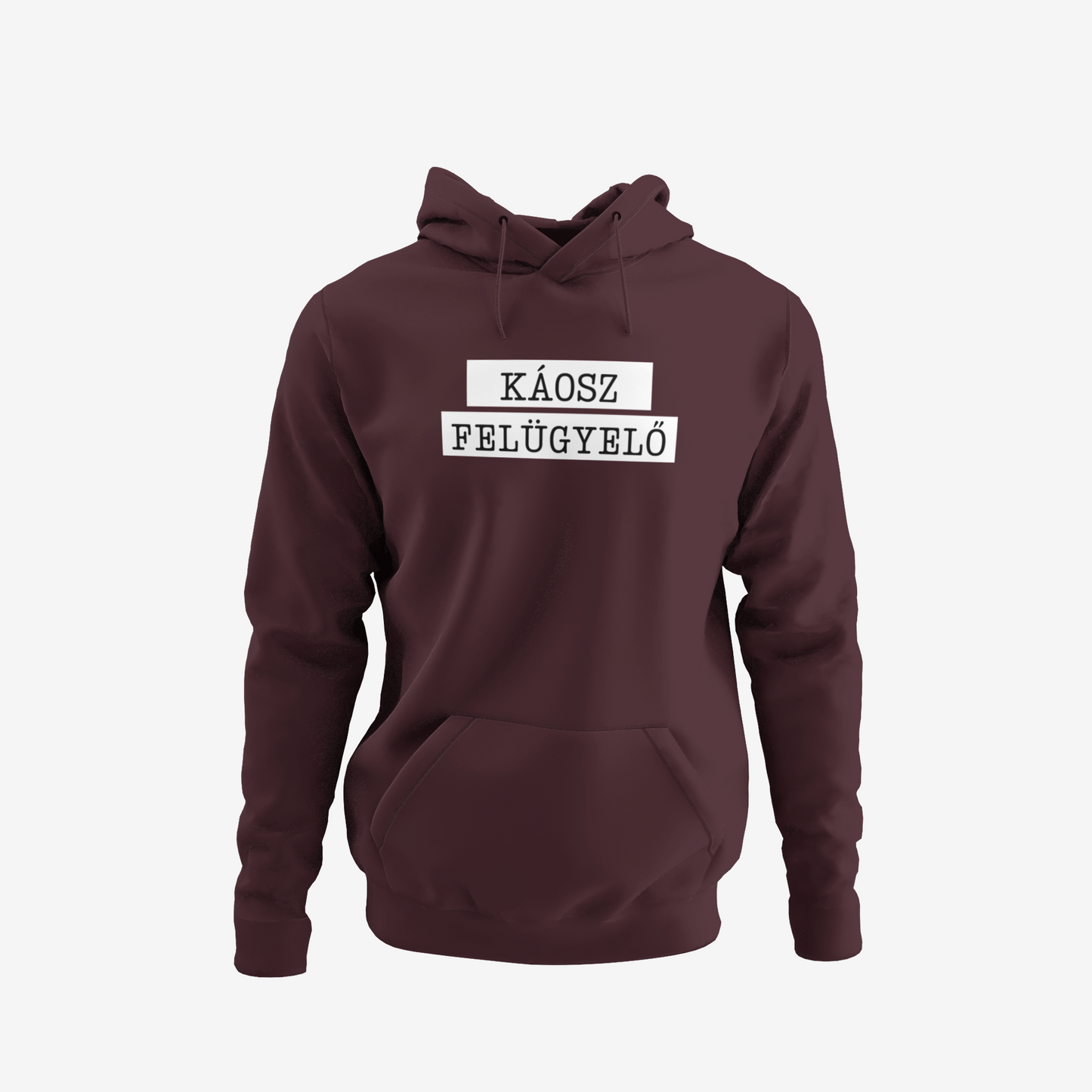 Káosz felügyelő kapucnis pulcsi