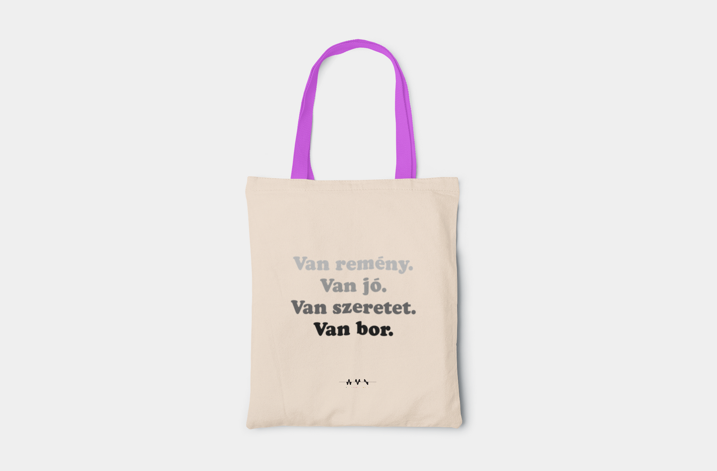 Van remény, van bor vászontáska