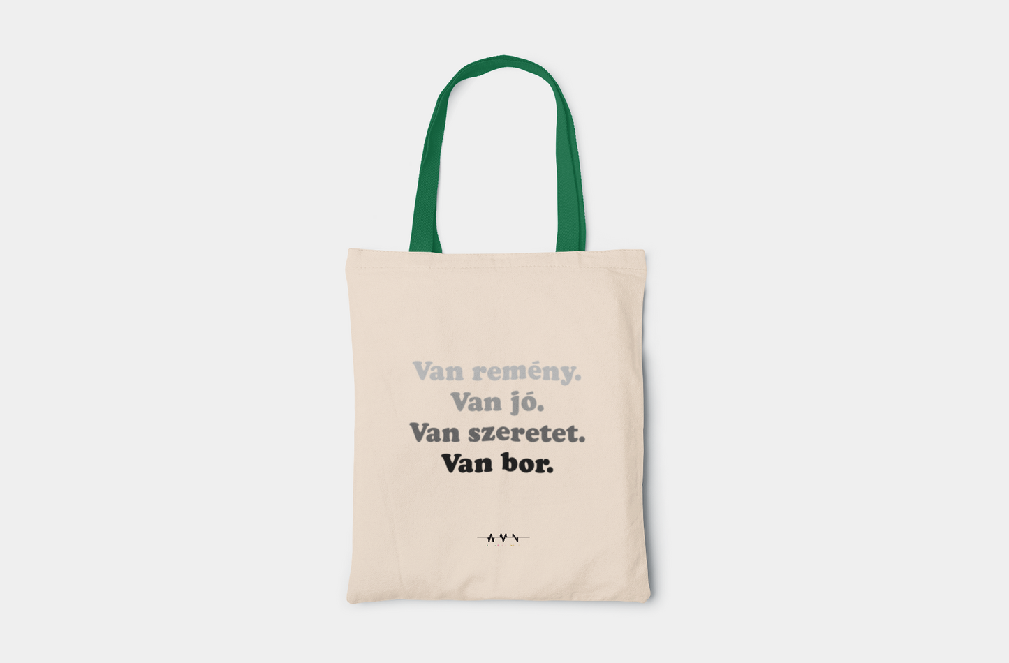 Van remény, van bor vászontáska