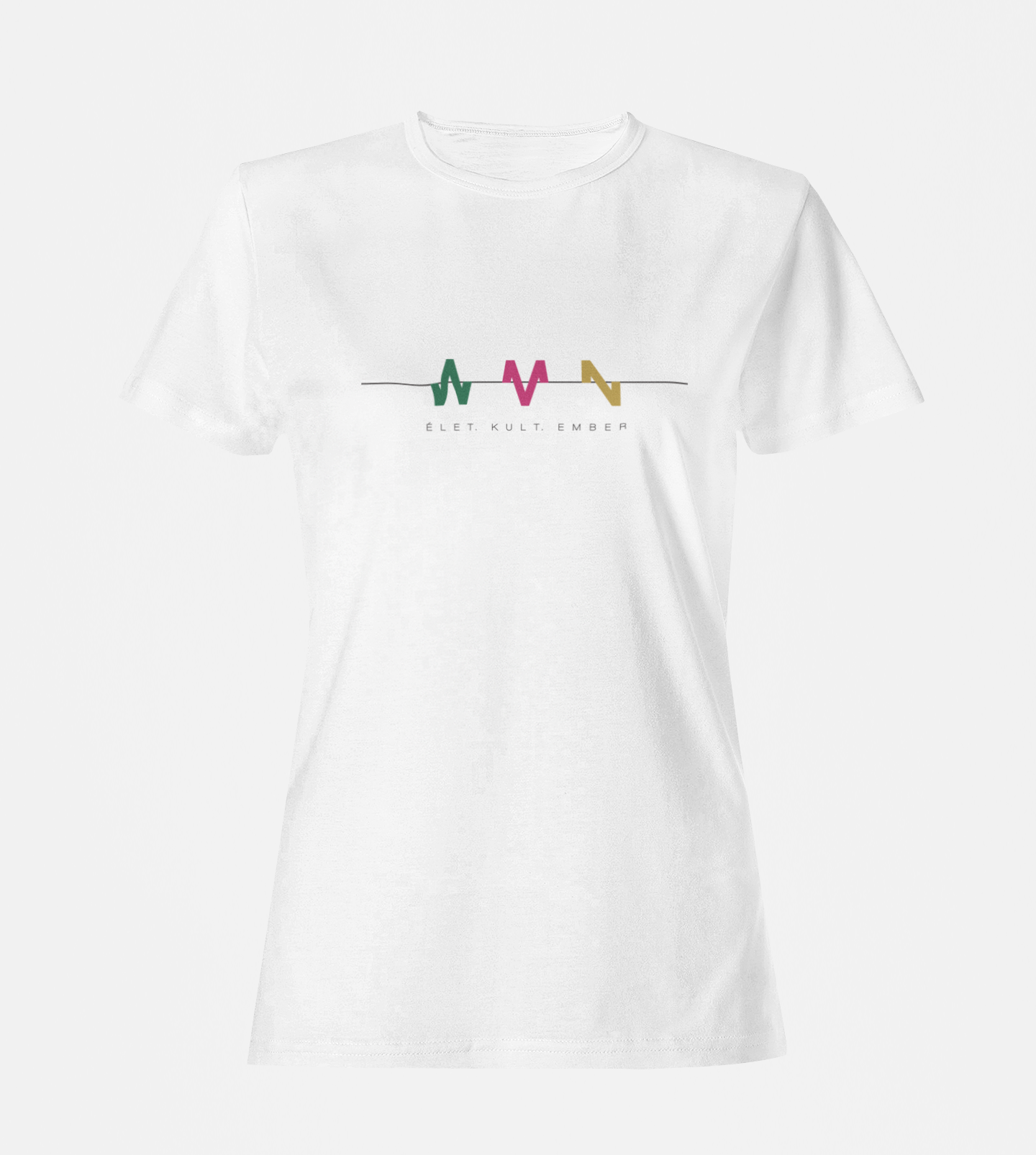 Színes WMN karcsúsított póló